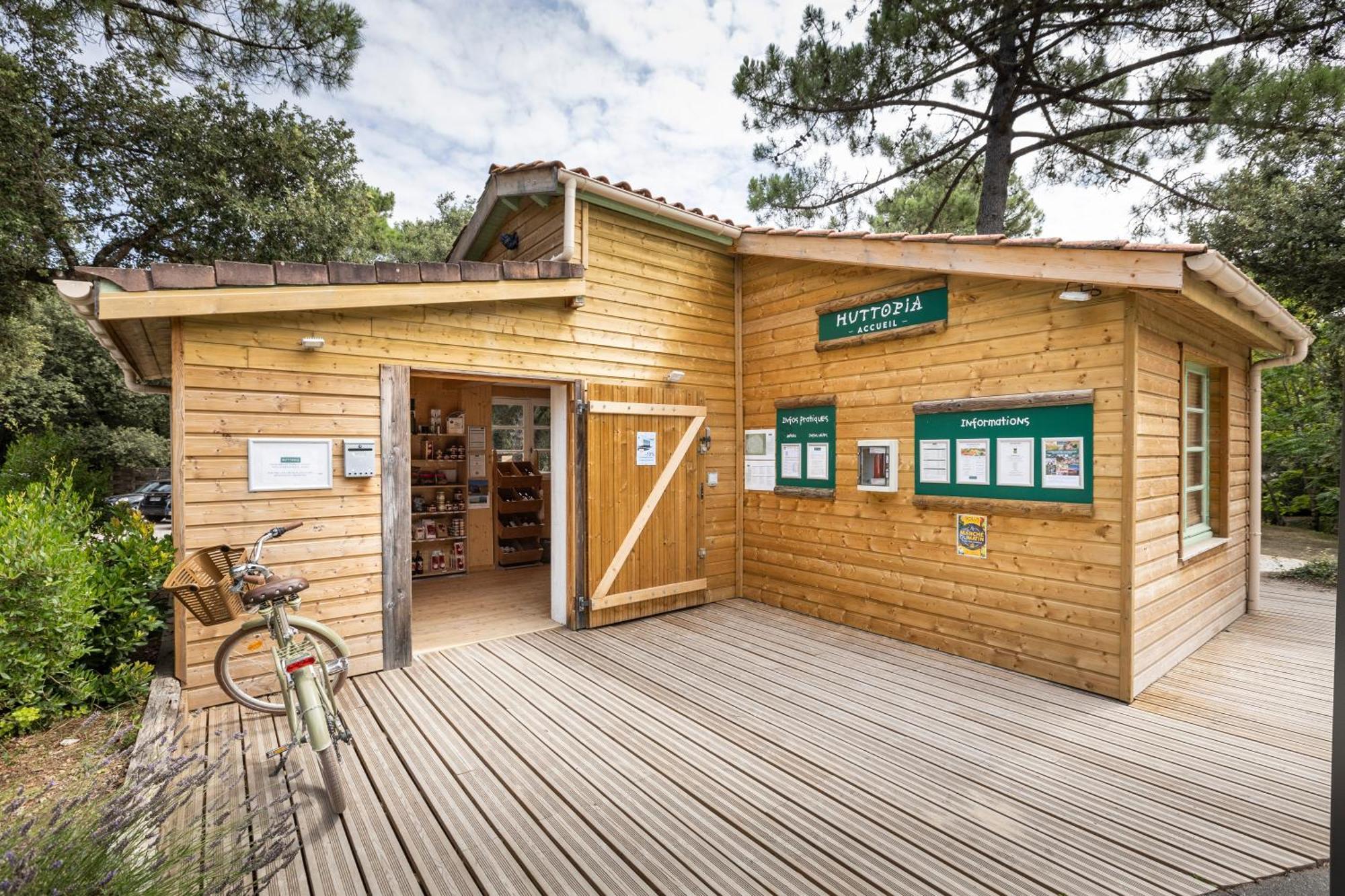 Huttopia Oleron Les Chenes Verts Dolus d'Oléron Екстериор снимка